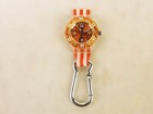 Clip Watch  Dakota  9656-9  orange   Water Resistant W h2o Box