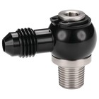 4an Male Flare Banjo To 1 8 Npt Stainless Steel Banjo Bolt 4an To 1 8 Npt Black
