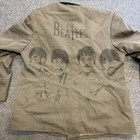 Vintage East Germany M56-2 Military Infirm Jacket Beatles Rock Pins 