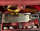 Vintage Singer Sewing Machine Slant Needle Buttonholer   160743 Usa