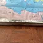 Vtg World History Pull Downmap Europe Ww1 1914-1918 Knowlton Wallbank No  K w 20