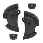 Pair Soft Lowers Chaps Leg Warmer Cover Bag For Indian Chief Chieftain 2014-2023