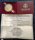 1992 Olympic 90  Silver Dollar Baseball Coin Set W coa In Original Box