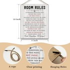 Room Wooden Sign  Housewarming Gift For Teen Women Men Coworker Friend  Room