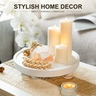 Decorative Wooden Riser For Home Decor   Farmhouse Display Stand For Kitchen    