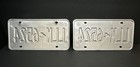 New York  Excelsior  License Plate Pair     Llm - 6524     Great Condition