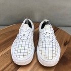 Vans Era U Color Skate Grid White Canvas Sneakers Shoes Womens 6 5 Low Top