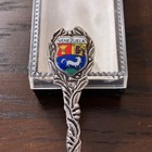 Silver Tone Metal Venezuela Souvenir Collector Spoon In Box