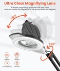 Professional Facial Steamer With 5x Magnifying Lamp  2-in-1 Esthetician Steamer