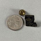 Vintage Louisiana Shreveport New Orleans State Shaped Enamel Pin Pinback  57601