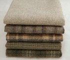 Hand Dyed Rug Hooking Wool Mill-dyed    london Fog   5-pc  Collection 