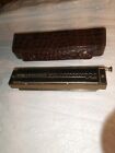 Vtg M Hohner Germany The 64 Chromonica Professional Model No 280 Key C Hard Case