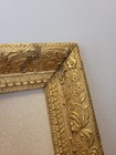 Vintage Large Victorian Style Ornate  Gold Wood Picture Frame  No Glass