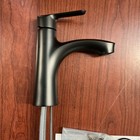 New Moen 84516bl Findlay Single Handle High-arc Bathroom Faucet Matte Black B4