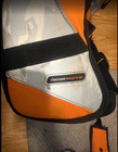 Icon Squad Ii Mil-spec Motorcycle Backpack Hi-vis Orange Reflective Backpack