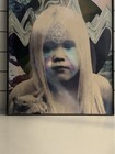 Framed Psychedelic Art Print - Portrait Sacred Geometry Face Paint Trippy
