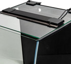 8 6 Gallon Bow Front Glass Aquarium Kit With Filter And Led Lighting - All In On