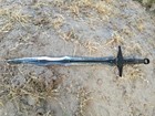 Handmade Dragon Bone Sword Viking Sword  cosplay Sword  With Leather Sheath