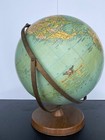 Vintage 16  Replogle Globe  1966  2 Way Swivel Base
