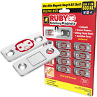 Ruby Monkey Magnets As-seen-on-tv  Ultra-thin Magnetic Plates Keep It All Shut 