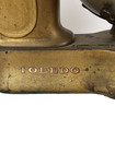 Vintage Toledo 405 Ar Candy Scale 3 Lb No Springs Honest Weight Gold Tone Finish