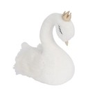 Lambs   Ivy Signature Swan Princess Plush White Stuffed Animal Toy - Princess