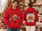 Personalized Dog Hoodie  Custom Pet Portrait Sweatshirt  Cute Puppy Lover Gift