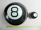 Vintage   Mattel Giant Magic 8 Eight Ball Set - 10  And 4  - 98233 And 30188