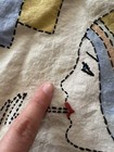 Vintage 1920s 1930s Smoking Flapper Jbk Pillow Cover Embroidered