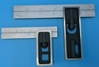 Pair 6    4  High Precision Double Square 4r Steel Blade Machinist Woodworking