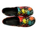Klogs Women s Mission Comfortable Slip Resistant Clogs Splatter Patent Size