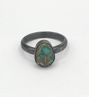 Handmade Southwestern Sterling Silver Turquoise Ring