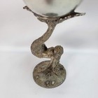 Vintage Maurus Gallo Pewter Mermaid Goblet 6 25 Inches Renaissance Base Cup
