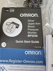 Omron Silver Bp5250 Upper Arm Digital Blood Pressure Monitor Bluetooth W  Cuff