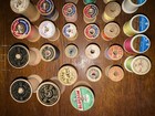 Huge Lot 62 Vintage Wood Sewing Thread Spools J p Coats Belding Talon