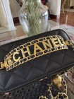 Chanel Makeup Vip Gift  Rectangle Vanity Purse With Chain Crossbody Bag  Box Gwp