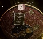 Well Dressed Home Decorative Hallween Pillow Beaded  Celestial Round Stars 16 