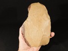 Huge  One Million Year Old  Early Stone Age Acheulean Hand Axe Morocco 1191gr