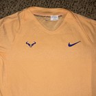 New Nike Custom Athlete Issued Exclusive Tennis Shirt Rafa Nadal Fd5407-777