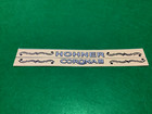 Accordion Sticker  For Hohner Corona Iii    White  