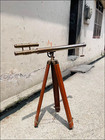 Antique Brass Double Barrel 39  Telescope - Nautical Decor - Collector s Item 