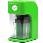 Electronic Pencil Sharpener With Auto Stop Safety Feature   Large Pencil Green