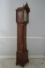 69946  Sligh Aaron Willard Inlaid Mahogany Grandfather Clock