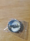 Retro Sexy Pinup Girl Sunglasses Plastic Bottlecap Button Pin Michael Landefeld