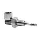 Usa 2 4 6x Hidden Screw Mini Metal Filter Tobacco Smoking Pipe Pocket Herb Pipes