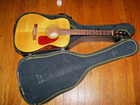 Vintage Fender Gc23s Grand Concert Acoustic Guitar Natural