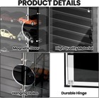 Car Display Case  1 64 Scale Toy Cars Wheels Display Case  2pcs Acrylic