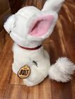 14  Disney Store Bolt White Puppy Dog Stuffed Animal Plush Toy W Collar