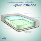 Serene Duo-sleek 2-stage Waterproof Foam Crib Mattress For Baby toddler