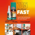 400ml 705 Fast Adhesive Ca Glue  3 50 Oz   With Activator  13 50 Fl Oz    cle   